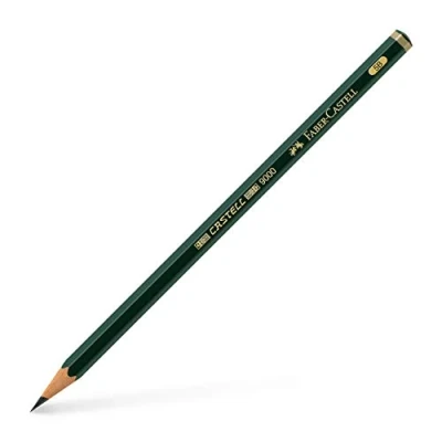 Imagen de Faber Castell 119005 Lápiz de grafito 9000 5B, caja 12 lapices