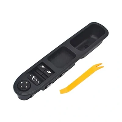 Imagen de ZEALfix 6554.QC Botonera Elevalunas para 207 Interruptor de Ventana 6554QC Compatible CC C3 Delantera Izquierda