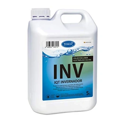 Imagen de Tamar Invernador Poliester/Liner Electrólisis Salina Piscinas, Invernaje y conservación, sin Sulfato de Cobre, alguicida, 5 litros.