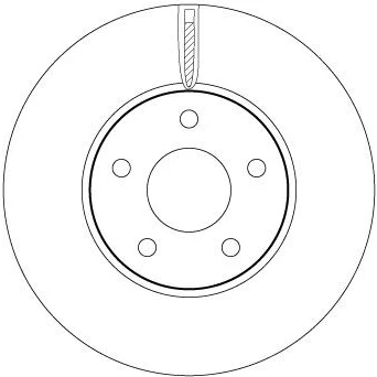 Imagen de TRW DF6975 Disco de freno 282 27 5 108 ventilado barnizado FORD: Focus Mk4 Hatchback, Berlina