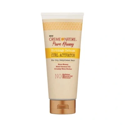 Imagen de Creme of Nature Pure Honey Activador de Rizos, con Miel Pura, Aceite Coco y Manteca Karité, Define, Alarga Prolonga los Sin Aclarado, para Pelo Rizado 310 ml