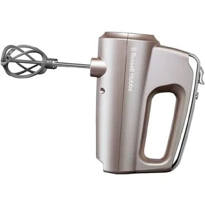 Imagen de Russell Hobbs Batidora Amasadora Swirl Smoky Quartz Varillas, 2 Varillas Batidoras, Ganchos para Masa, 5 Velocidades, Función Turbo, Accesorios Aptos Lavavajillas 25892 56