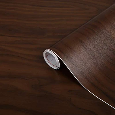 Imagen de d c fix vinilo adhesivo muebles Chocolate de abedul manzana efecto madera autoadhesivo impermeable decorativo para cocina, armario, puerta, mesa papel pintado forrar rollo láminas 90 cm x 2,1 m