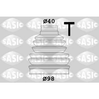 Imagen de SASIC 2933023 Fuelle Palier lado de rueda Termoplástico PEUGEOT: 407 Berlina, 406 307 Hatchback, CITROËN: Xantia C5 I Hatchback