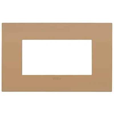 Imagen de Vimar 19954.33 Arké fit Placa 4 módulos, Metal, Sienna