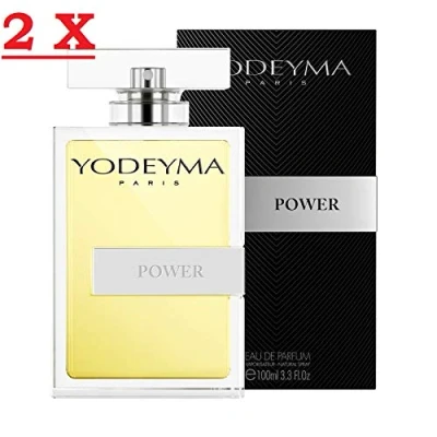 Imagen de PERFUME POWER HOMBRE 100ML 2 PAQUETES (200ML) YODEIMA