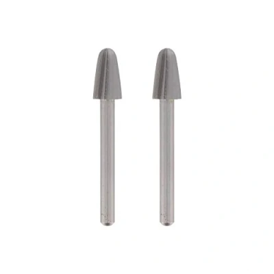 Imagen de Dremel 117 Juego de accesorios fresado en 2 paquetes, fresas alta velocidad forma curva con un diámetro trabajo 6,4 mm