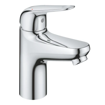 Imagen de GROHE Swift Quickfix Grifo de lavabo 1/2&quot; Tamaño S, Cromo, Menor consumo agua, 24317001