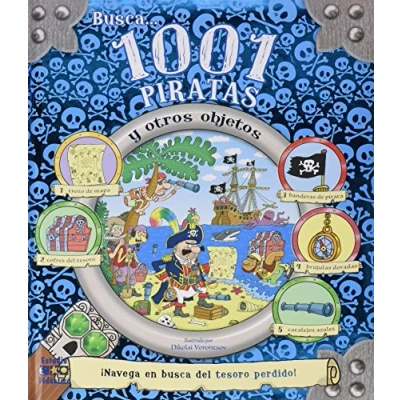 Imagen de BUSCA 1001 PIRATAS y OTROS OBJETOS: 12 (Busca encuentra)