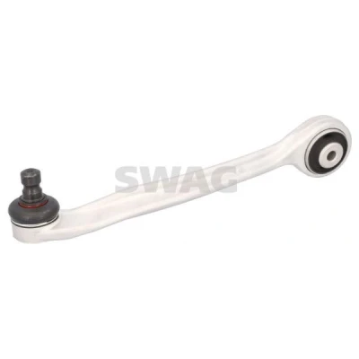 Imagen de SWAG 30 93 2318 Barra oscilante, suspensión de ruedas con apoyo Eje delantero, izquierda, arriba, delante Brazo oscilante transversal Aluminio
