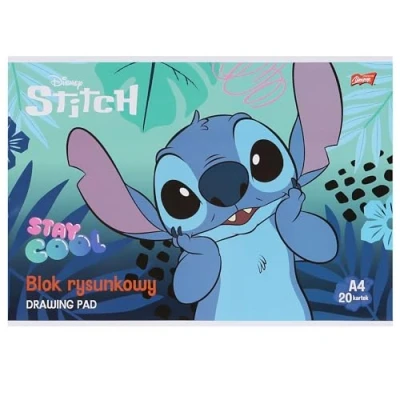 Imagen de Stitch Bloc de dibujo (A4, 20 hojas), color blanco