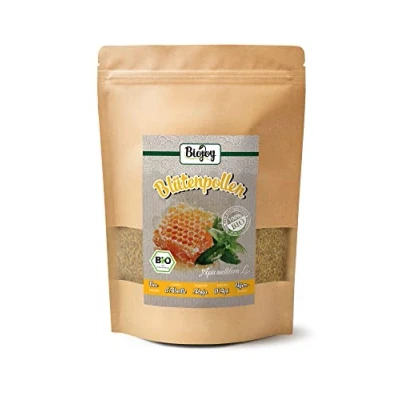 Imagen de Biojoy Polen de Abeja Ecológico (500 g), puro y natural, sin aditivos