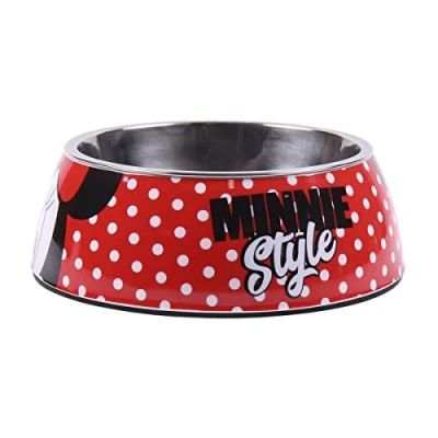 Imagen de Cerdá For Fan Pets, Comedero para Mascotas de Minnie Mouse Licencia Oficial Disney, Multicolor, S