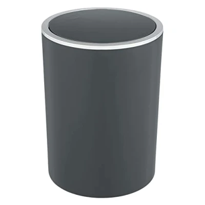 Imagen de Cubo con tapa oscilante Inca antracita, 5 l