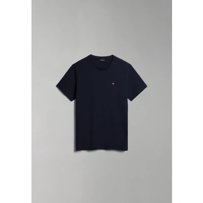 Imagen de Napapijri Salis Camiseta básica, Hombre, Talla: Small, Blu marine