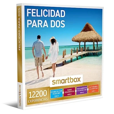 Imagen de Smartbox Caja Regalo Felicidad para Dos Idea de 1 Experiencia gastronomía, Aventura o Bienestar 2 Personas