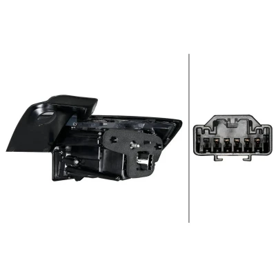 Imagen de HELLA 2SK 014 994 111 Piloto trasero izquierda Parte exterior LED 12