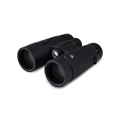 Imagen de Celestron 71406 TrailSeeker 10x42: prismáticos con prisma BaK 4, negro