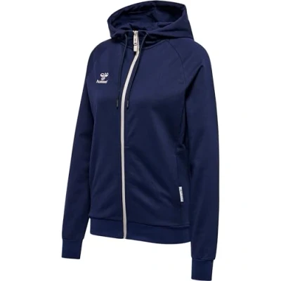 Imagen de hummel Hmlmove Grid Cot. Zip Hoodie Woman Sudadera con Capucha para Mujer