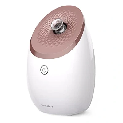Imagen de medisana DS 600 nano ion facial sauna, vaporizador para limpieza en profundidad de poros con tecnología UV y protección contra sobrecalentamiento, función timer desconexión automática