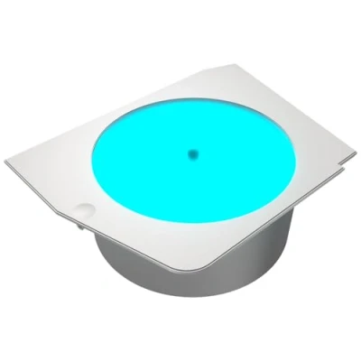Imagen de COUGAR Gaming Accesorio CAJA FV270PLATFORMWHITE Plataforma giratoria ARGB Compatibilidad FV270 Series Instalación Pogo Pin Carga 1 kg