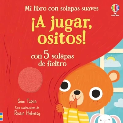 Imagen de ¡A jugar, ositos! (Mi libro con solapas suaves)