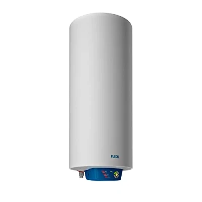 Imagen de Fleck, Nilo Calentador de Agua Electrico Horizontal y Vertical, Termo 150 Litros Seguro Eficiente, Calentadores 55x51.3x119 cm, Fabricado para Instalación en España