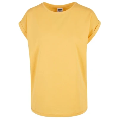 Imagen de Urban Classics Extended Shoulder Camiseta básica, Mujer, Talla: 3XL, Dimyellow