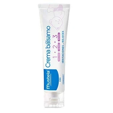 Imagen de Mustela DUPLO Crema Bálsamo 123 Cambio Pañal, 2x100ml