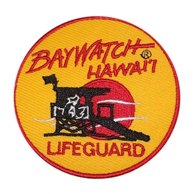Imagen de Parche bordado para coser o planchar de Baywatch ropa, camisas, vaqueros, etc.