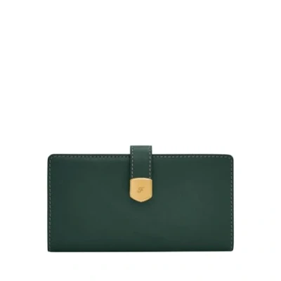 Imagen de Fossil Lennox, Billetera Bi Fold Mujer&#039;S, Verde, Small