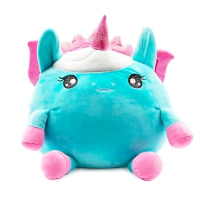 Imagen de SquishPets Big Galupy Rainbow Unicorn Lucy Peluche Unicornio 30cm para abrazar y Jugar