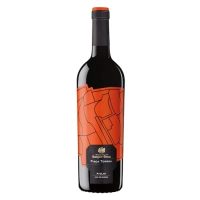 Imagen de Finca Torrea Vino Tinto Crianza de Marqués Riscal Denominación Origen Calificada Rioja, Variedad Tempranillo, 18 meses en barrica Botella 750 ml