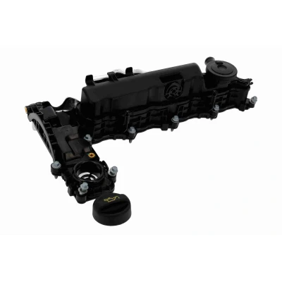 Imagen de VAICO V22 0961 tapa de Balancines con junta cubierta válvula ventilación, cierre PEUGEOT: 308 II Hatchback, 5008