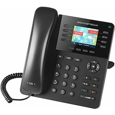 Imagen de Grandstream Networks GXP2135 Terminal con conexión por Cable 8líneas TFT Negro Teléfono IP (Negro, Cable, Digital, Escritorio/Pared, TFT, 320 x 240 Pixeles)