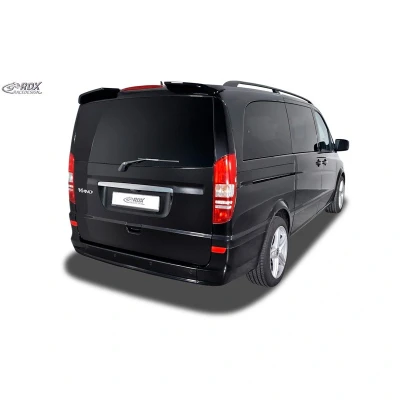 Imagen de Alerón de techo compatible con Mercedes Vito V639 &amp; Viano W639 2003 2014 (con portón trasero) (PUR IHS)