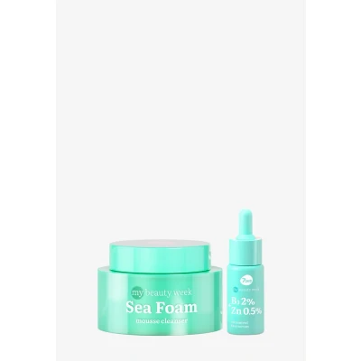 Imagen de Set De Cuidado La Piel Con Limpiador Facial Y Suero Niacinamida Zinc Regalo Coreano Para Mujeres Mimado