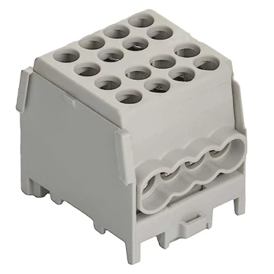 Imagen de Pollmann Elektrotechnik GmbH HLAK 25 1/6 M2 Abrazadera de conexión línea principal Gris