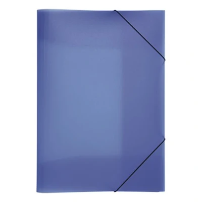 Imagen de Pagna 21638 07 Carpeta (tamaño A3, con goma elástica y 3 solapas interiores), color azul oscuro