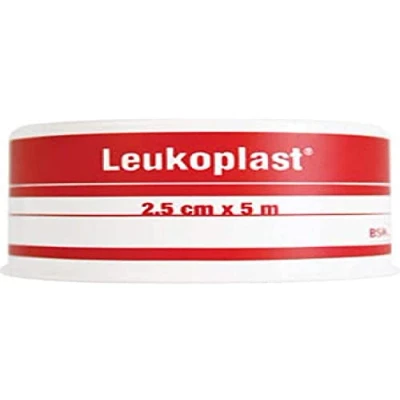 Imagen de (1067) BSN MEDICAL Leukoplast 500 x 2,5 cm 1 pieza(s) Vendas adhesivas (500 cm, pieza(s), Rectangular, Marrón, Rojo, CE)