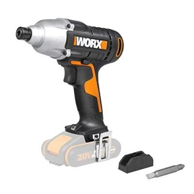 Imagen de WORX WX291.9 Destornillador de impacto inalámbrico, unidad desnuda, negro, 18 V (20 máx.)
