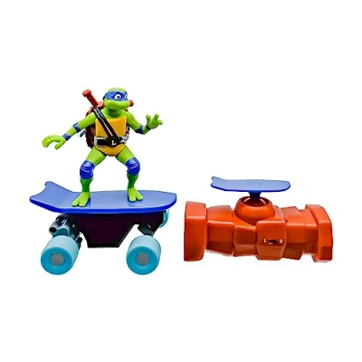 Imagen de TMNT Tortugas Ninja Adolescente Mutante Leonardo Tortuga Mutant Mayhem con Control Remoto Half PipeEdición de Película Caos Juguetes y Regalos para Niños 5+ Años