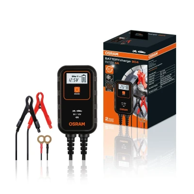 Imagen de OSRAM BATTERYcharge 904 OEBCS904 cargador de batería mantenimiento