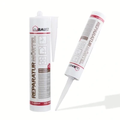 Imagen de dubaust REP24 Mortero de reparación para juntas (310 ml), color gris cemento (1)