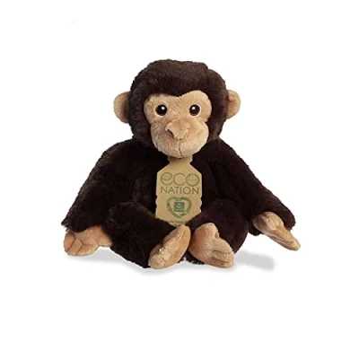 Imagen de Aurora World Animales Aurora, 35032, Eco Nation Chimpanzee, 24cm, Soft Toy, Brown, Color