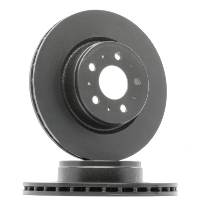 Imagen de BREMBO KT 08 001 Kit de discos y pastillas freno ventilación interna sin accesorios Chapa antichirridos con avisador acústico desgaste norauto,