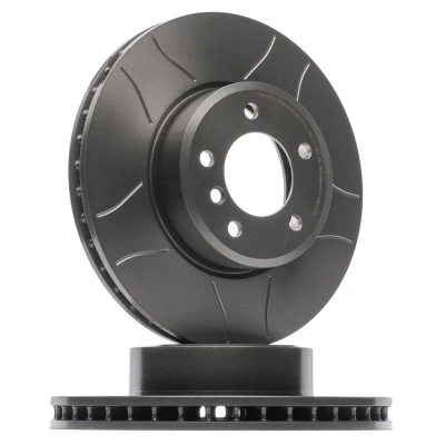 Imagen de BREMBO 09.9172.75 Disco de freno 324 30 5 ventilación interna, ranurado revestido altamente carbonizado con tornillos BMW: Berlina, 6 Coupé