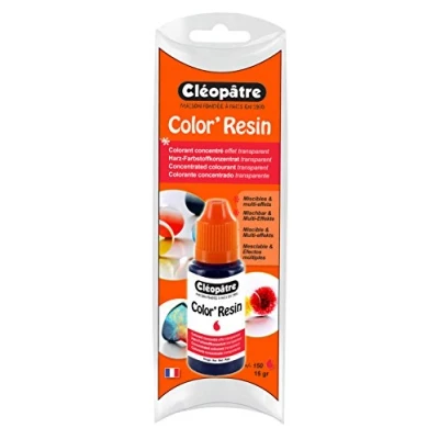 Imagen de Cleopatre COL15 12 Colorante para resina, 15 gr, color rojo