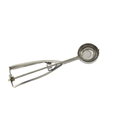 Imagen de Fackelmann Cuchara para Hacer Bolas de Helado, Bolero Automático Acero Inoxidable óptimo Tarrinas Copas Helado y Cucuruchos, 19 x 5 Centímetros, 1 Unidad