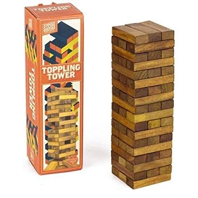 Imagen de PROFESSOR PUZZL Toppling Tower (Jeux DE Societe), Multicolor (WGW1546)